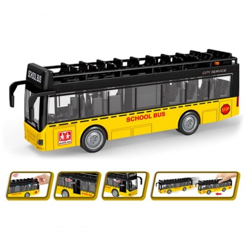 WOOPIE Autobus ze Światłami i Otwieranymi Drzwiami Woopie WOOPIE Autobus ze Światłami i Otwieranymi Drzwiami Woopie