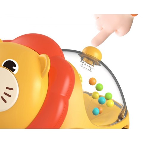 WOOPIE BABY Grzechotka Samochodzik Pojazd Lew Woopie WOOPIE BABY Grzechotka Samochodzik Pojazd Lew Woopie