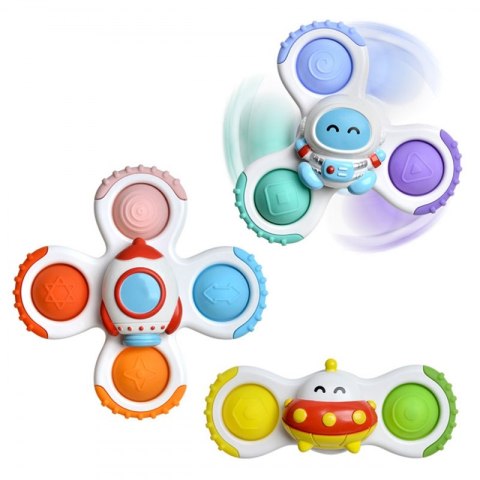 WOOPIE BABY Spinner Zabawka Sensoryczna Rakieta Kosmita Ufo 3 szt. Woopie WOOPIE BABY Spinner Zabawka Sensoryczna Rakieta Kosmita Ufo 3 szt. Woopie