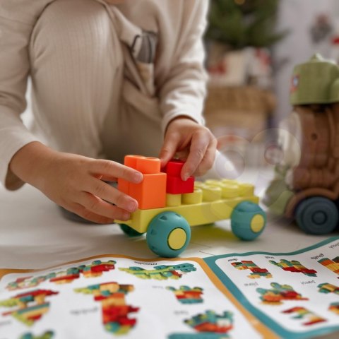 WOOPIE Duży Pociąg Kolejka Ciuchcia Klocki Woopie WOOPIE Duży Pociąg Kolejka Ciuchcia Klocki Woopie