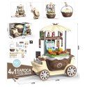 WOOPIE FastFood Sklep na Kółkach Wózek Wlizka 59 akc. 4w1 Woopie