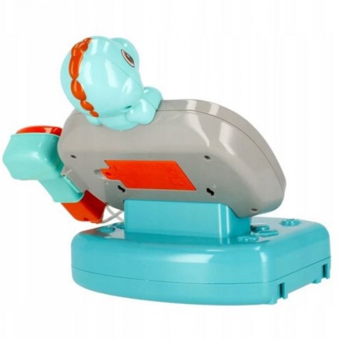 WOOPIE Kasa Sklepowa z Półką DINO Niebieski Woopie WOOPIE Kasa Sklepowa z Półką DINO Niebieski Woopie