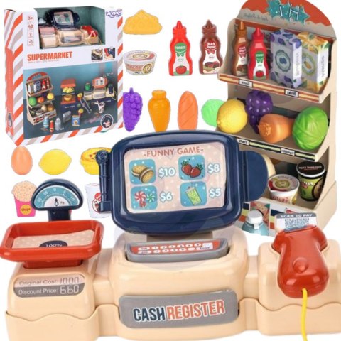 WOOPIE Sklep Supermarket Kasa Fiskalna 42 el. Woopie WOOPIE Sklep Supermarket Kasa Fiskalna 42 el. Woopie