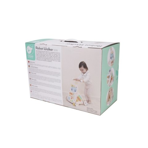 CLASSIC WORLD Chodzik Pchacz 4w1 Robot Walker dla Dzieci Ksylofon Lustro Sorter Classic World CLASSIC WORLD Chodzik Pchacz 4w1 Robot Walker dla Dzieci Ksylofon Lustro Sorter Classic World