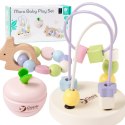 CLASSIC WORLD Pastelowy Zestaw Motoryczny dla Niemowląt Box Pierwsze Zabawki od Urodzenia Classic World