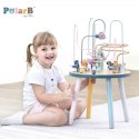 Drewniany Stolik Edukacyjny Manipulacyjny Przeplatanka Viga Toys Viga Toys