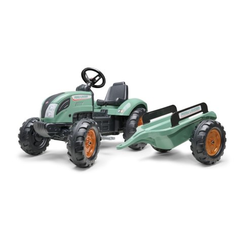 FALK Traktor Lander Zielony na Pedały z Przyczepką od 3 Lat FALK FALK Traktor Lander Zielony na Pedały z Przyczepką od 3 Lat FALK