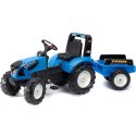 FALK Traktor Landini na pedały z przyczepą Niebieski od 3 lat FALK FALK Traktor Landini na pedały z przyczepą Niebieski od 3 lat FALK
