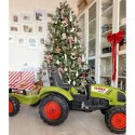 FALK Traktor na Pedały Claas Duży z Przyczepką od 3 lat FALK