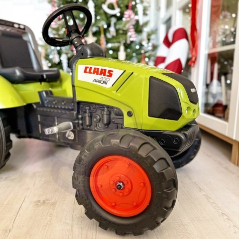 FALK Traktor na Pedały Claas Duży z Przyczepką od 3 lat FALK FALK Traktor na Pedały Claas Duży z Przyczepką od 3 lat FALK