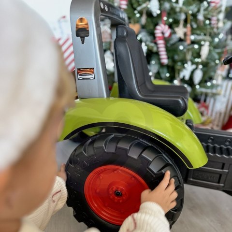 FALK Traktor na Pedały Claas Duży z Przyczepką od 3 lat FALK FALK Traktor na Pedały Claas Duży z Przyczepką od 3 lat FALK