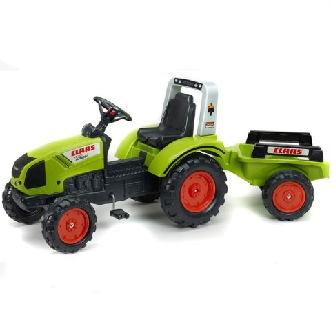 FALK Traktor na Pedały Claas Duży z Przyczepką od 3 lat FALK FALK Traktor na Pedały Claas Duży z Przyczepką od 3 lat FALK