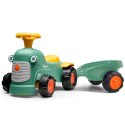 FALK Traktorek Baby Maurice Zielony Vintage z Przyczepką od 1 roku FALK FALK Traktorek Baby Maurice Zielony Vintage z Przyczepką od 1 roku FALK