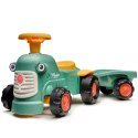 FALK Traktorek Baby Maurice Zielony Vintage z Przyczepką od 1 roku FALK FALK Traktorek Baby Maurice Zielony Vintage z Przyczepką od 1 roku FALK