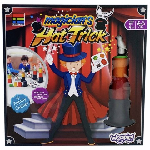 WOOPIE Gra sztuczki Magiczne z Kapeluszem Mały Magik 4+ Woopie