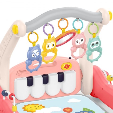 WOOPIE Mata z Pałąkiem Pchacz 2w1 Pianinko Woopie