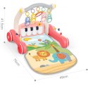 WOOPIE Mata z Pałąkiem Pchacz 2w1 Pianinko Woopie