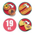 WOOPIE Zestaw XXL Restauracja Kawiarnia Jedzenie Słodycze 19 el. Woopie WOOPIE Zestaw XXL Restauracja Kawiarnia Jedzenie Słodycze 19 el. Woopie