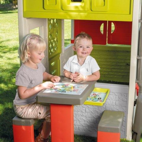 SMOBY Gry Planszowe do Domku Ogrodowego Smoby SMOBY Gry Planszowe do Domku Ogrodowego Smoby