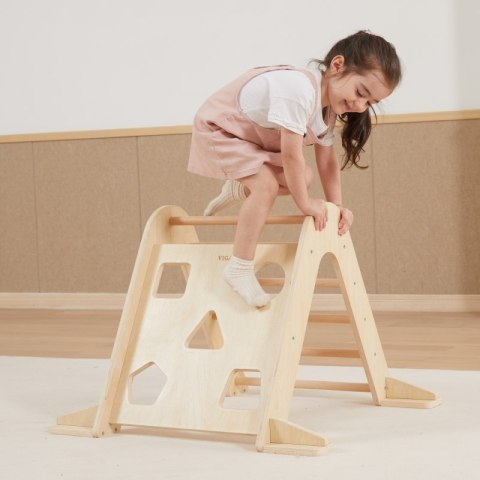 VIGA Drewniana Drabinka Pikler Trójkąt Wspinaczkowy Montessori Viga Toys VIGA Drewniana Drabinka Pikler Trójkąt Wspinaczkowy Montessori Viga Toys