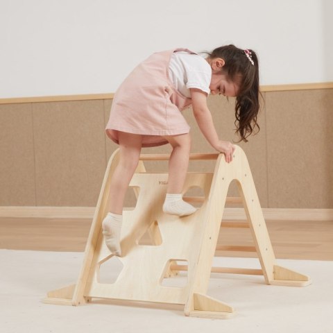 VIGA Drewniana Drabinka Pikler Trójkąt Wspinaczkowy Montessori Viga Toys VIGA Drewniana Drabinka Pikler Trójkąt Wspinaczkowy Montessori Viga Toys