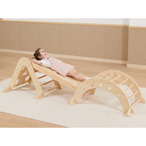 VIGA Drewniana Zjeżdżalnia Prosta Ścianka Wspinaczkowa Viga Toys VIGA Drewniana Zjeżdżalnia Prosta Ścianka Wspinaczkowa Viga Toys