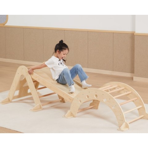VIGA Drewniana Zjeżdżalnia Prosta Ścianka Wspinaczkowa Viga Toys VIGA Drewniana Zjeżdżalnia Prosta Ścianka Wspinaczkowa Viga Toys
