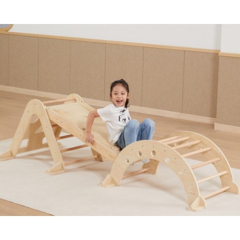 VIGA Drewniana Zjeżdżalnia Prosta Ścianka Wspinaczkowa Viga Toys VIGA Drewniana Zjeżdżalnia Prosta Ścianka Wspinaczkowa Viga Toys