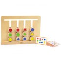 VIGA Gra Logiczna Odwzoruj Kolory i Figury Montessori Viga Toys