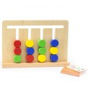 VIGA Gra Logiczna Odwzoruj Kolory i Figury Montessori Viga Toys