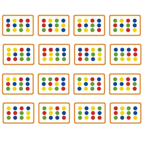 VIGA Gra Logiczna Odwzoruj Kolory i Figury Montessori Viga Toys