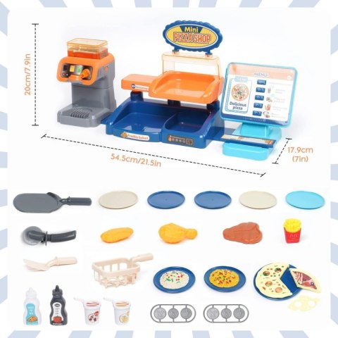 WOOPIE Sklep Restauracja Fast Food Mini Pizza Shop 35 el. Woopie WOOPIE Sklep Restauracja Fast Food Mini Pizza Shop 35 el. Woopie