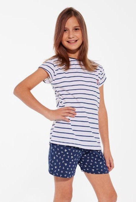 PIŻAMA GIRL KIDS 245/103 MARINE CORNETTE