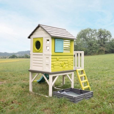 SMOBY Domek na Palach z Piaskownicą i Zjeźdźalnią Smoby SMOBY Domek na Palach z Piaskownicą i Zjeźdźalnią Smoby
