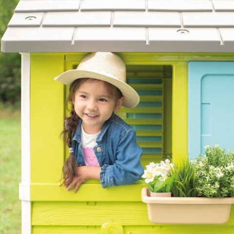 SMOBY Domek na Palach z Piaskownicą i Zjeźdźalnią Smoby SMOBY Domek na Palach z Piaskownicą i Zjeźdźalnią Smoby