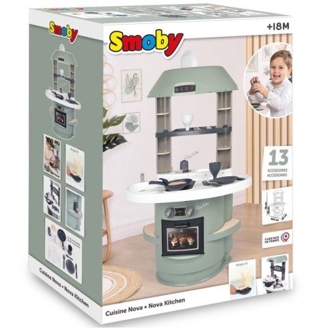 SMOBY Kuchnia Nova 13 el. +18m Smoby SMOBY Kuchnia Nova 13 el. +18m Smoby