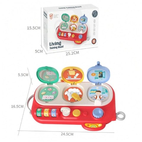 WOOPIE BABY Odkryj i Sprawdź Zabawka Manipulacyjna Edukacyjna Woopie