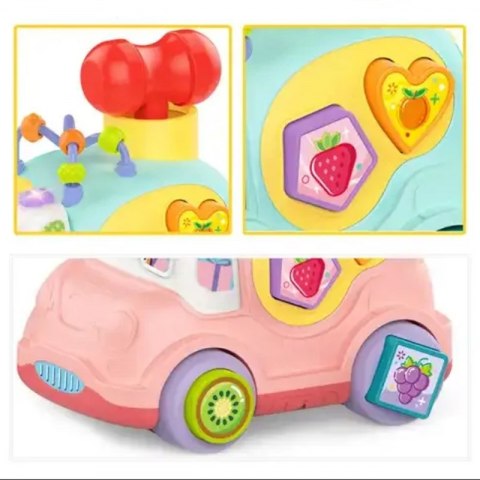 WOOPIE BABY Samochodzik Muzyczny Sorter Niebieski Woopie WOOPIE BABY Samochodzik Muzyczny Sorter Niebieski Woopie