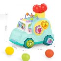 WOOPIE BABY Samochodzik Muzyczny Sorter Niebieski Woopie WOOPIE BABY Samochodzik Muzyczny Sorter Niebieski Woopie