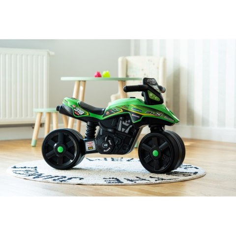FALK Jeździk Racing Zielony Motorek Szerokie Koła od 1 roku FALK FALK Jeździk Racing Zielony Motorek Szerokie Koła od 1 roku FALK