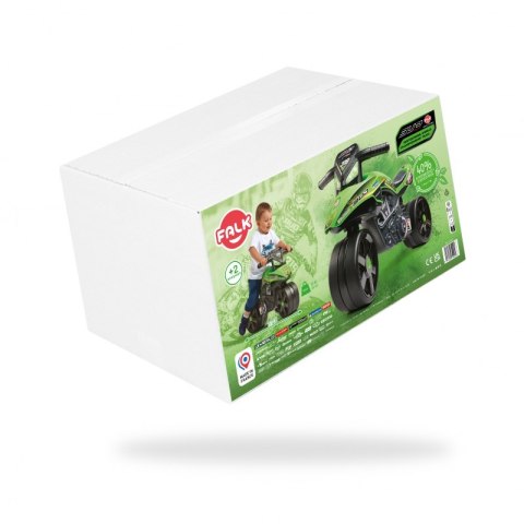FALK Jeździk Racing Zielony Motorek Szerokie Koła od 1 roku FALK FALK Jeździk Racing Zielony Motorek Szerokie Koła od 1 roku FALK