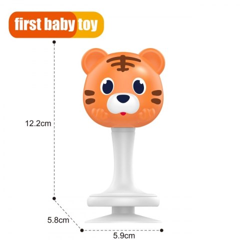 WOOPIE BABY Grzechotka Pomarańczowy Tygrysek 0m+ Woopie