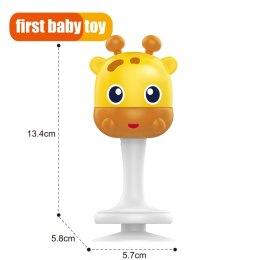 WOOPIE BABY Grzechotka Żółta Żyrafa 0m+ Woopie