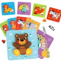 WOOPIE GREEN Układanka Drewniana Klocki Zwierzątka Montessori FSC Woopie