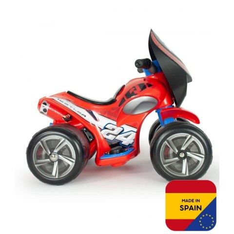 INJUSA Quad Wrestler 6V Czerwony dla Dzieci do 25kg INJUSA INJUSA Quad Wrestler 6V Czerwony dla Dzieci do 25kg INJUSA