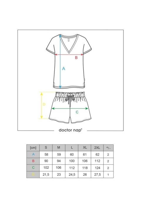 PIŻAMA DAMSKA 5306 KR DOCTOR NAP PIŻAMA DAMSKA 5306 KR DOCTOR NAP