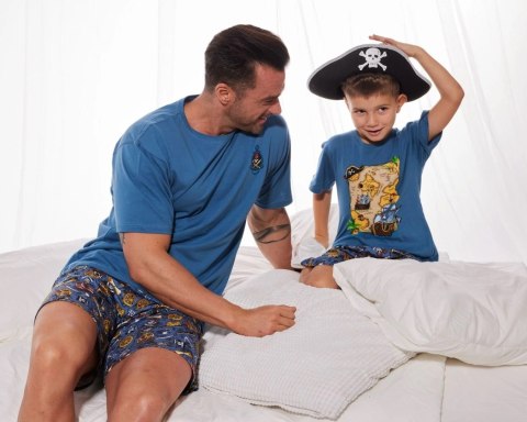 PIŻAMA MĘSKA 326/156 PIRATES 2 KR CORNETTE PIŻAMA MĘSKA 326/156 PIRATES 2 KR CORNETTE
