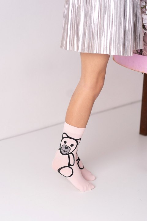 SKARPETKI DZIEWCZĘCE BEAR 40 DEN KNITTEX SKARPETKI DZIEWCZĘCE BEAR 40 DEN KNITTEX