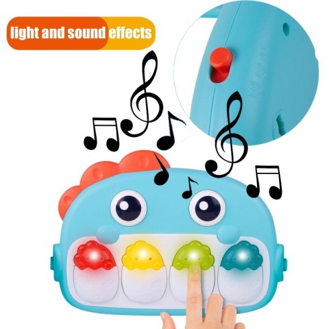 WOOPIE BABY Dino Pianino dla Niemowląt 0+ Woopie WOOPIE BABY Dino Pianino dla Niemowląt 0+ Woopie