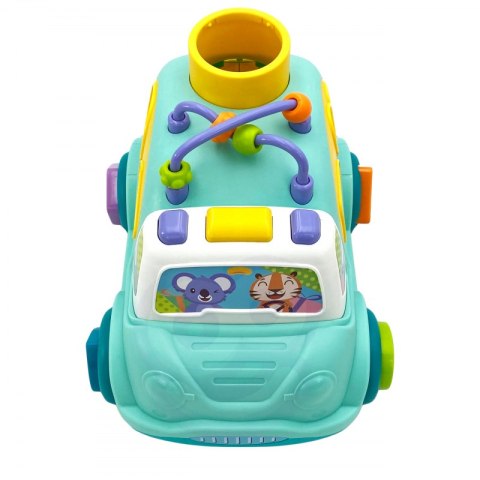 WOOPIE BABY Samochodzik Muzyczny Sorter Niebieski Woopie WOOPIE BABY Samochodzik Muzyczny Sorter Niebieski Woopie